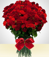 Festividades Prximas - Bouquet de Lujo: 200 Rosas